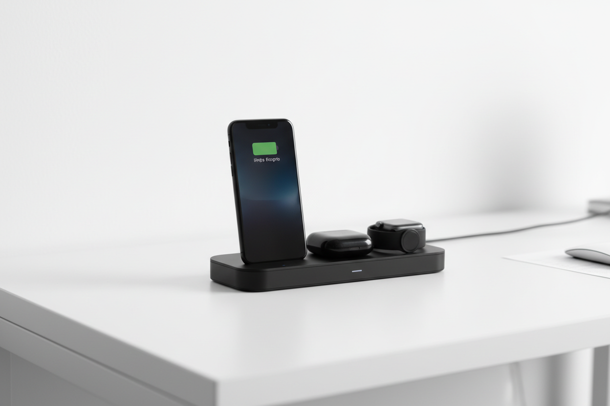 Professional wireless charging dock